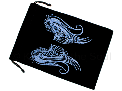 Angel Wings Drawstring Pouch