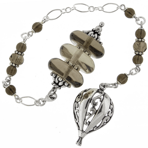 One of a Kind #235 - Smoky Quartz and Sterling Silver Pendulum by Ask Your Pendulum